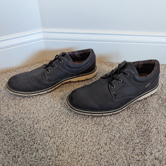 Merrell World X Waterproof Lace Oxford Shoes sz 11 **Has Defect** - Picture 3 of 7
